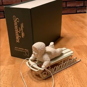 Snowbabies “Slip, Sliding Away” Collectible